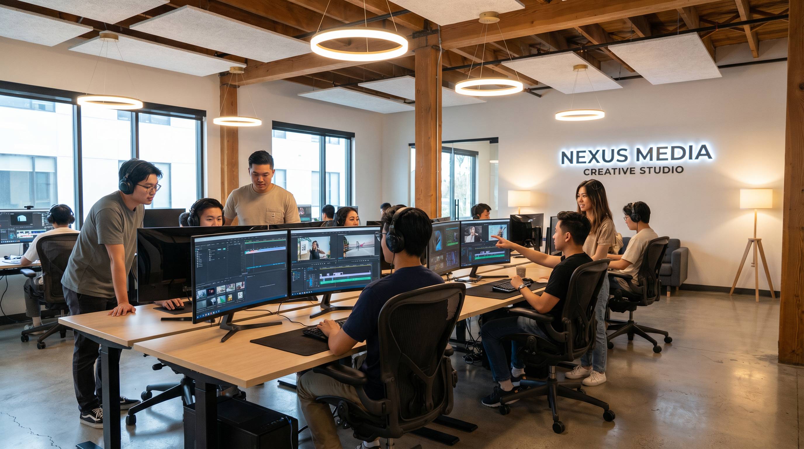 糖心vlog传媒公司办公室