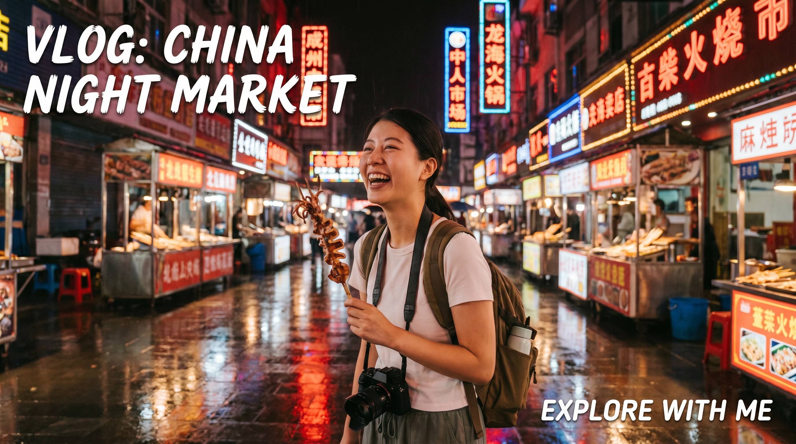 糖心vlog城市夜市生活视频教程